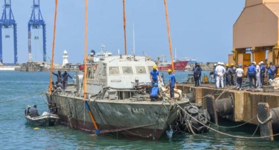 Sunken War Vessel Brought Back to Surface